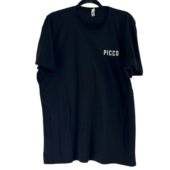 Canvas Other - PICCO Boston South End Pizza & Ice Cream Black T-Shirt Size XL EUC